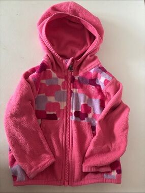 Baby Girls' The North Face Hooded Fleece Zip-Up Jacket
